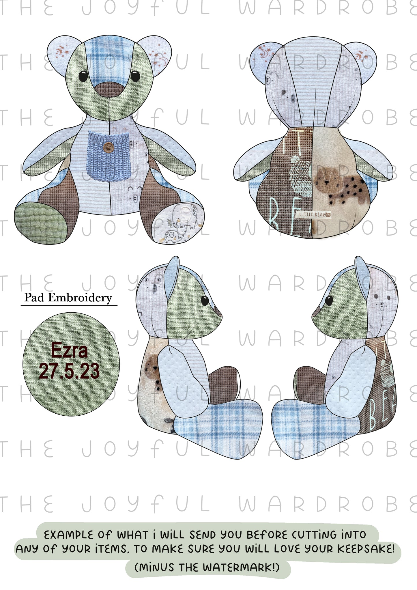 Memory Bear Keepsake