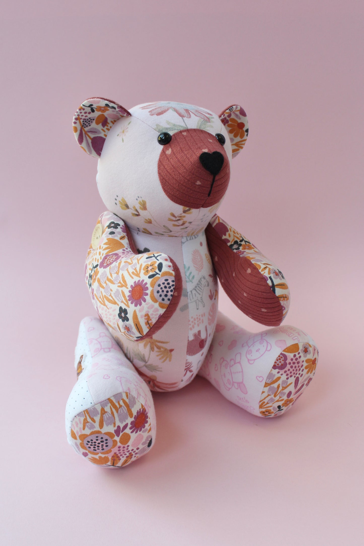Button Jointed Memory Bear Keepsake