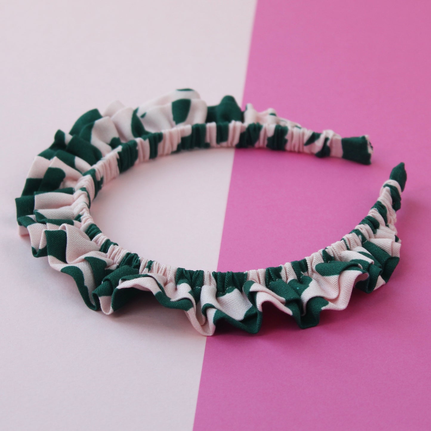 Green Blushhh - Little double Ruffle