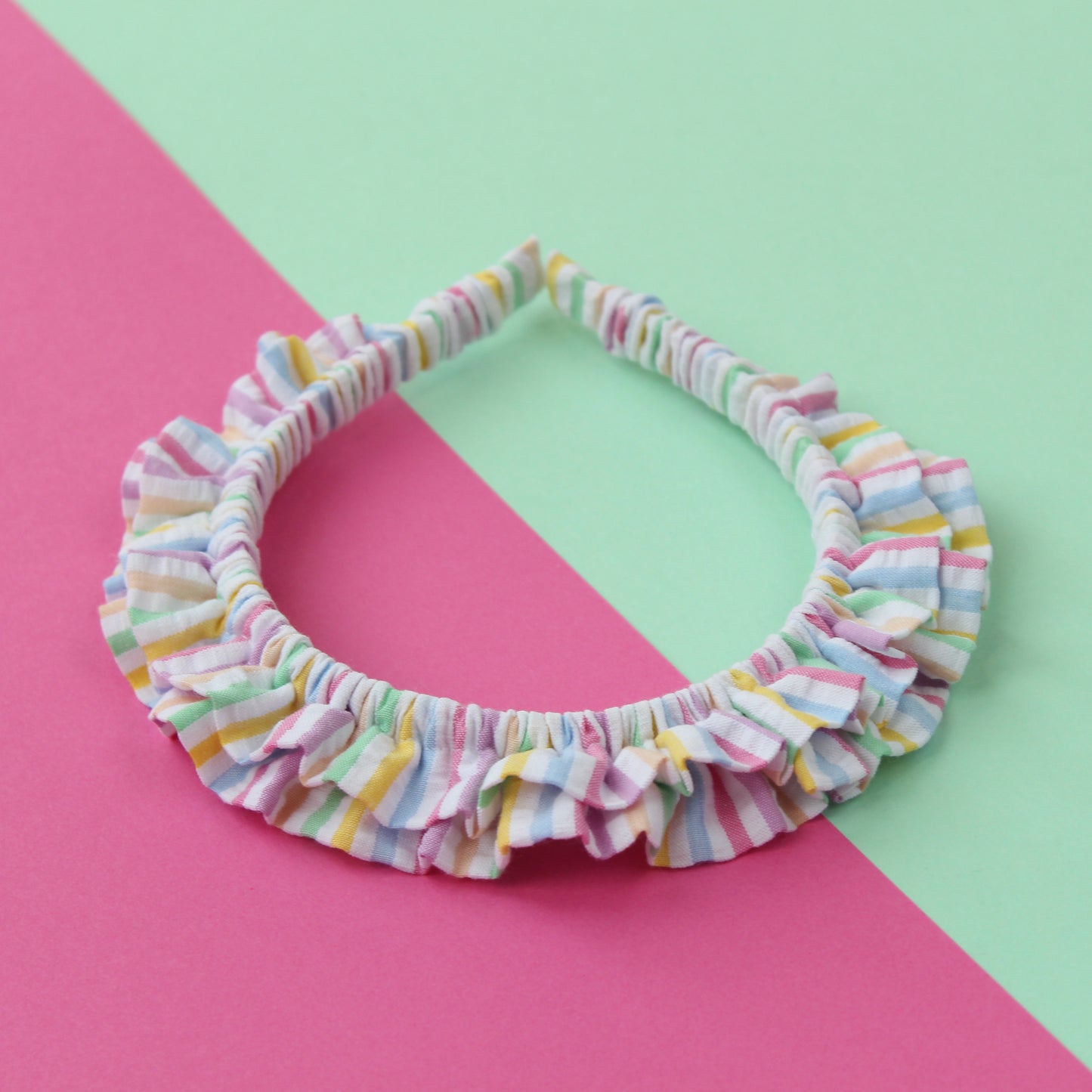Cosy Rainbow - Little double Ruffle