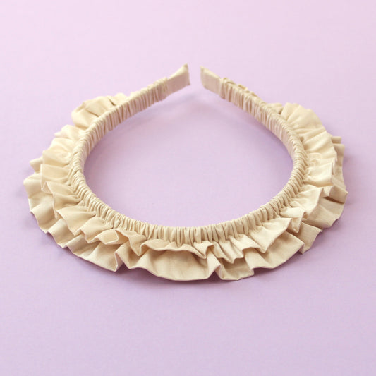 Champagne - Little double Ruffle