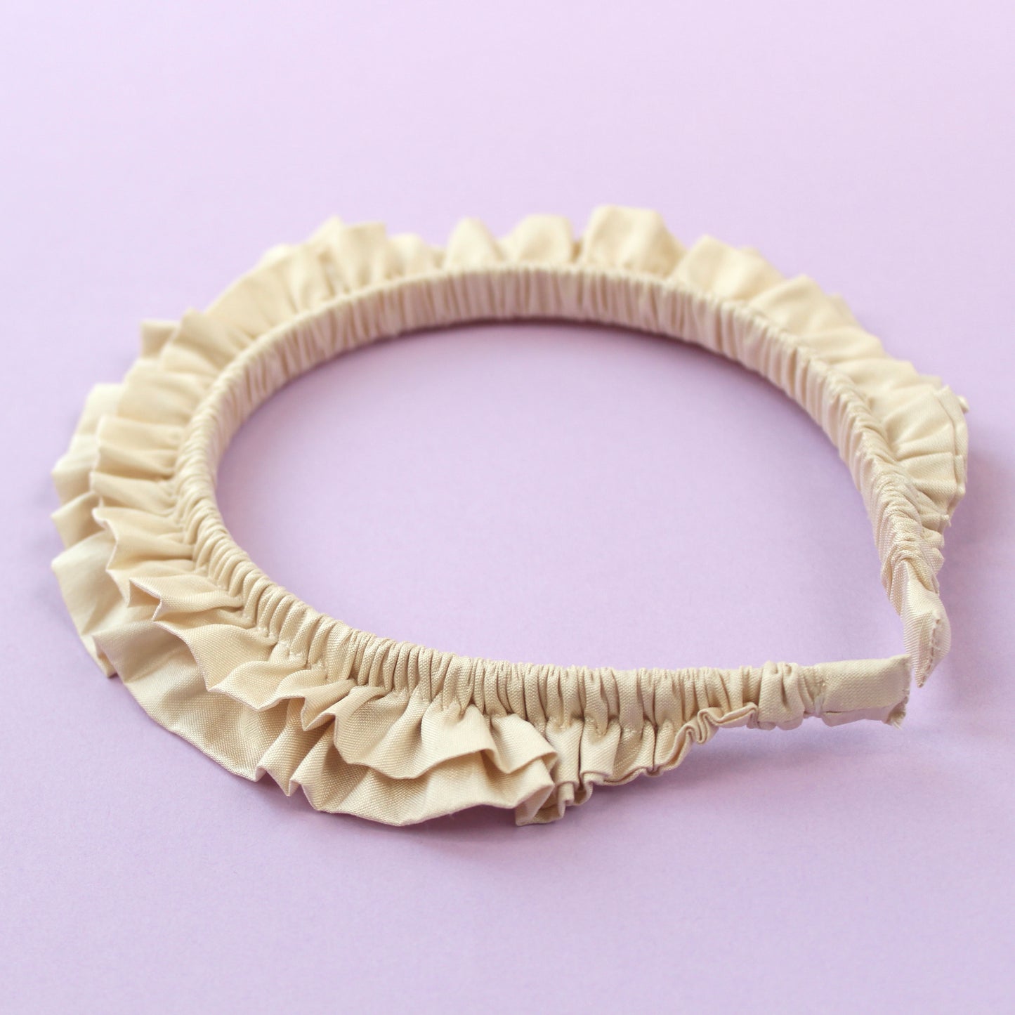 Champagne - Little double Ruffle