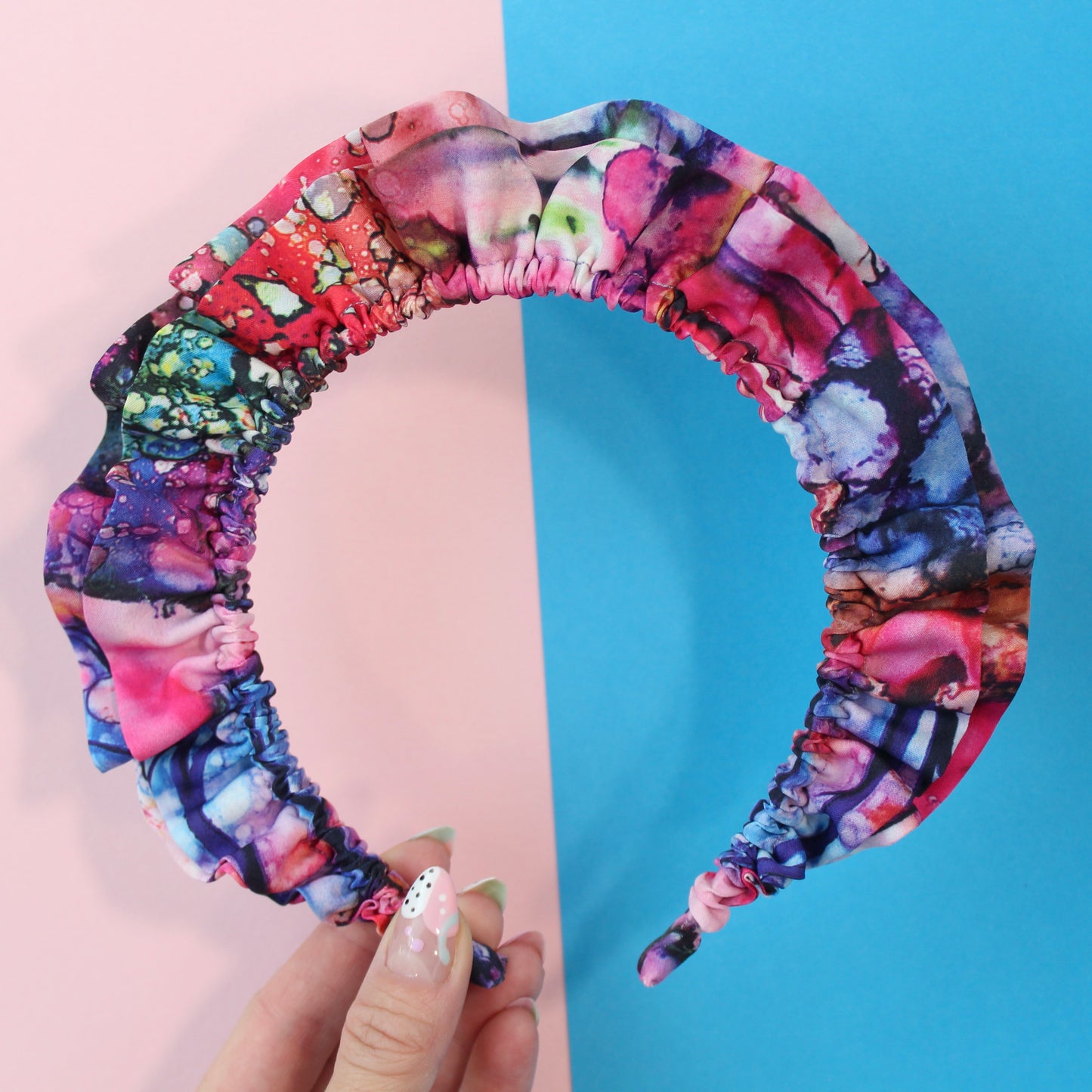Pink Neptune - Large double Ruffle