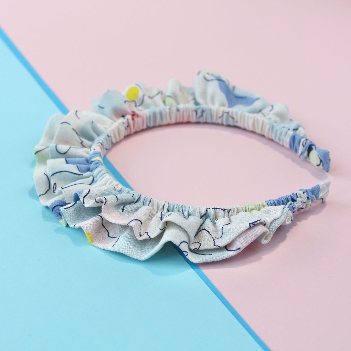 Watercolour Bouquet - Large double Ruffle