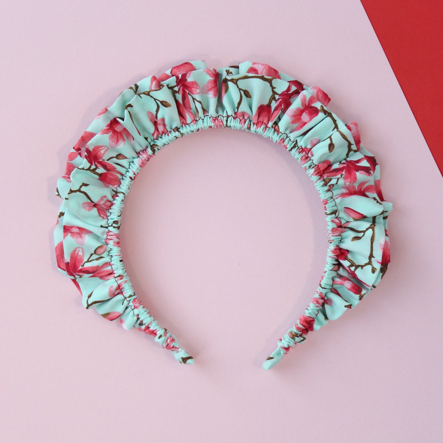 Mint Magnolia - Large double Ruffle