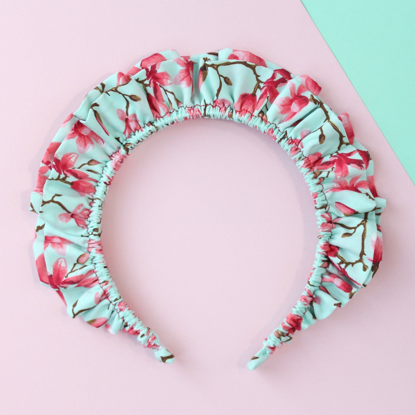 Mint Magnolia - Large double Ruffle