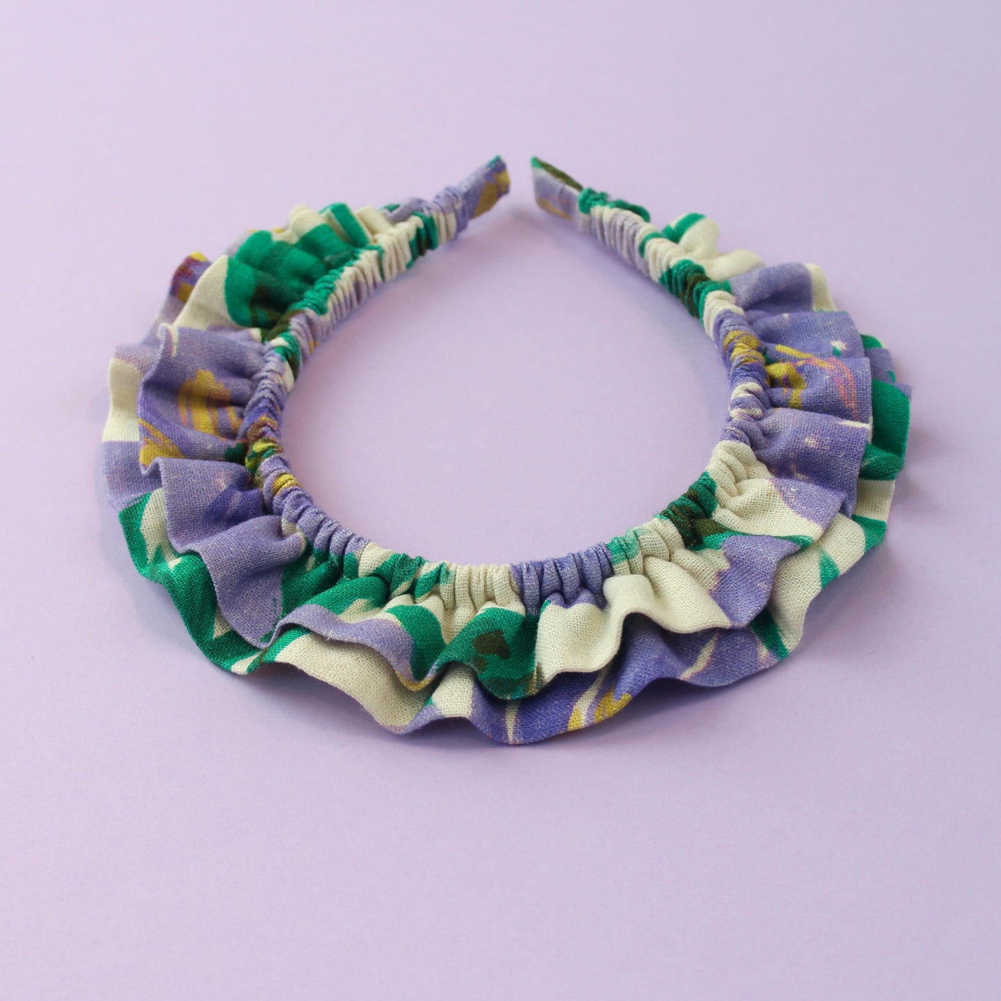 Purple Lilies - Large double Ruffle