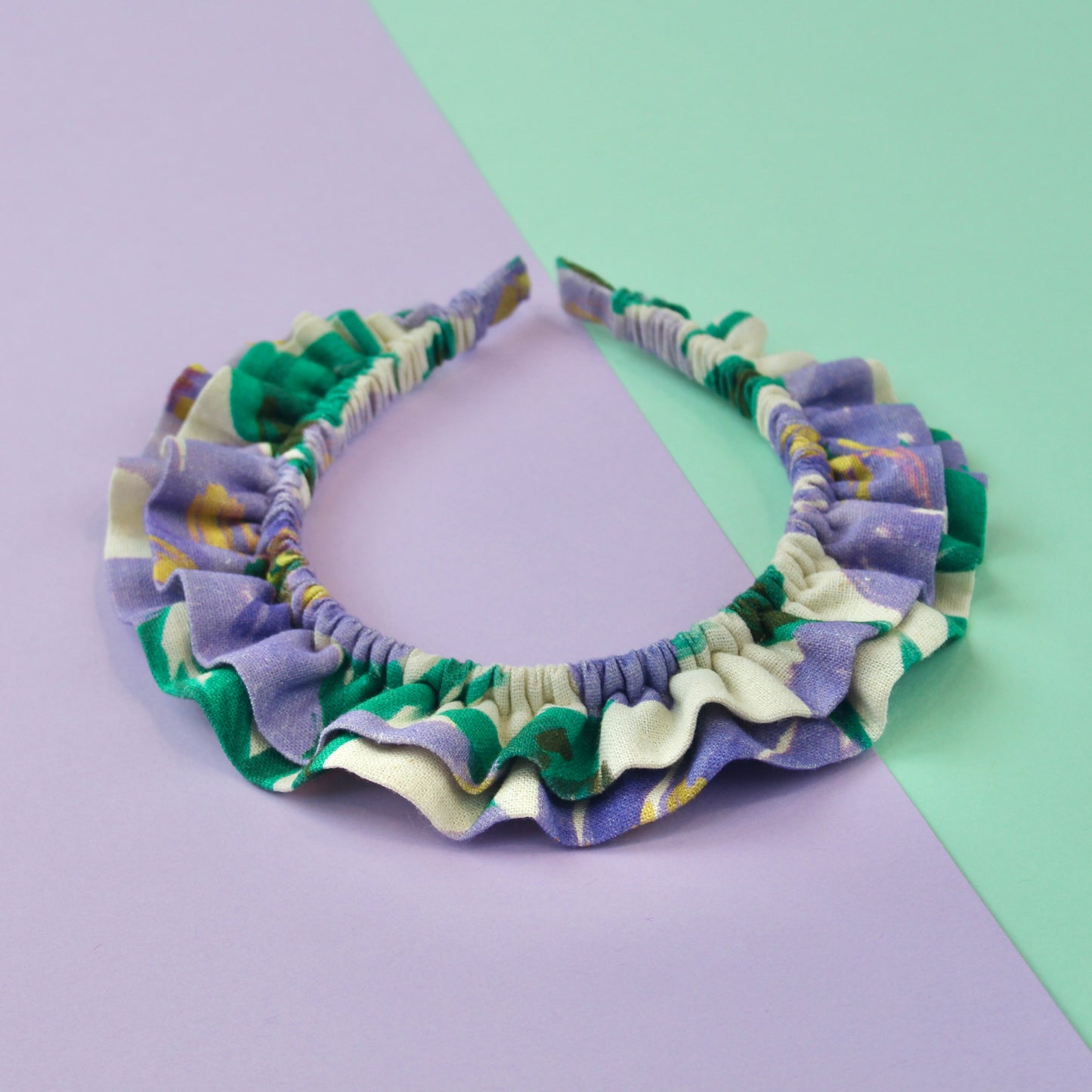 Purple Lilies - Large double Ruffle