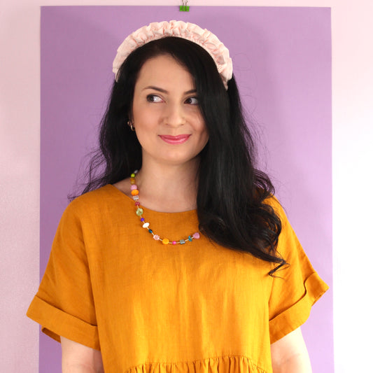 Blushing Blossom - Little double Ruffle