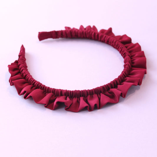 Satin Rouge - Single Ruffle