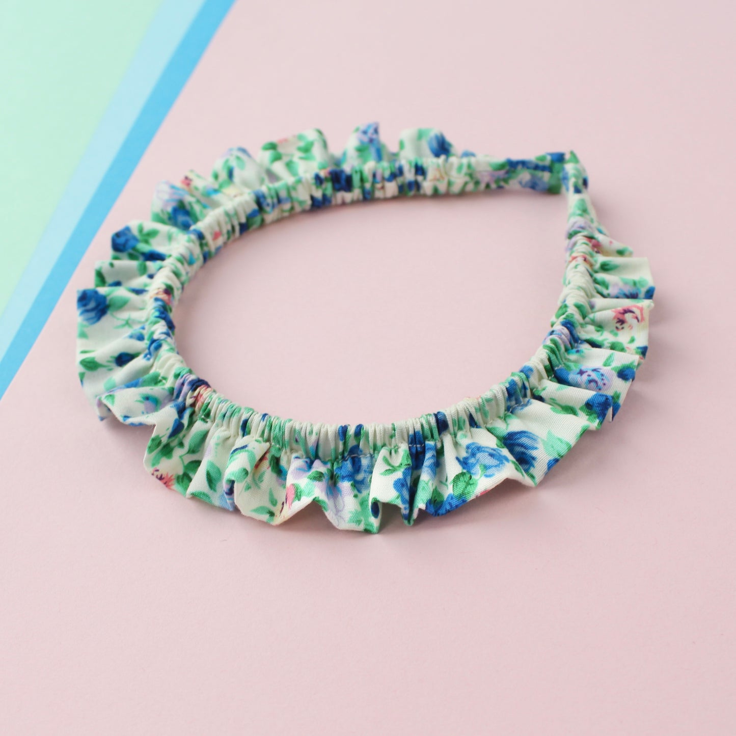 Pretty Blue - Single Ruffle