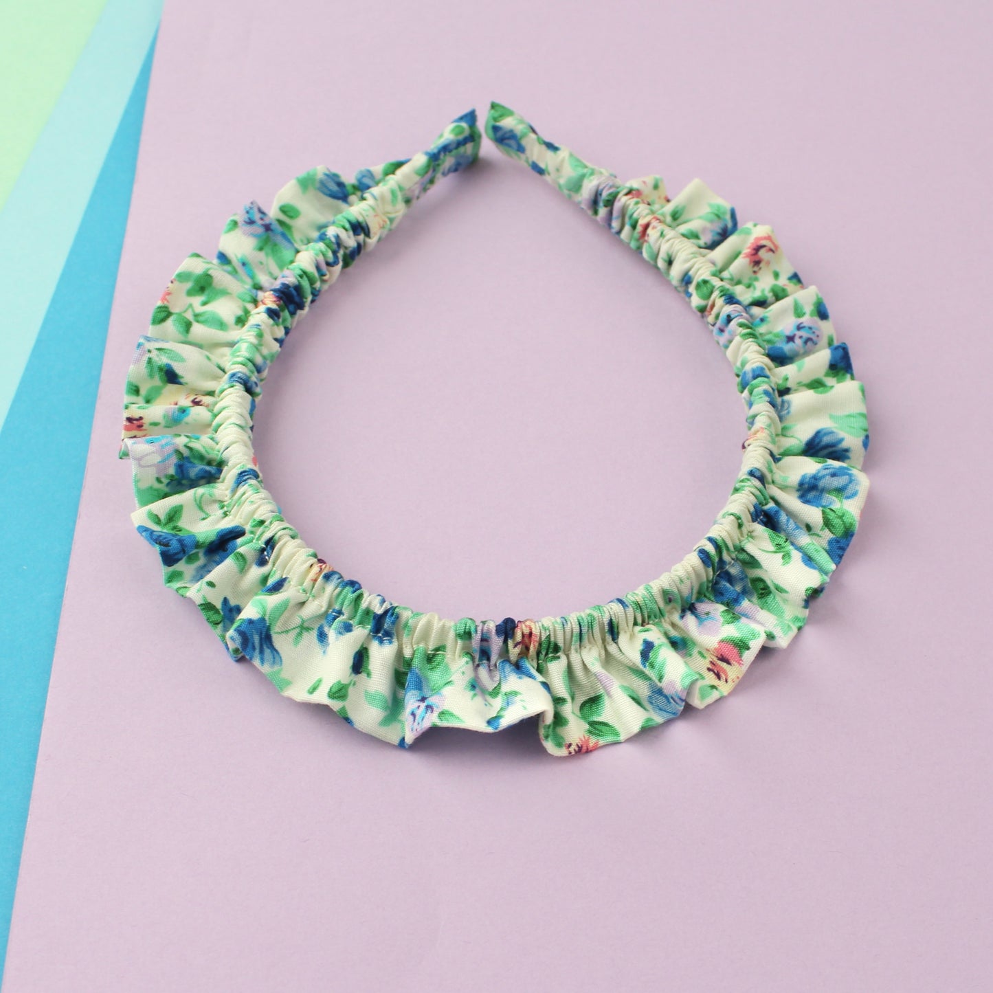Pretty Blue - Single Ruffle