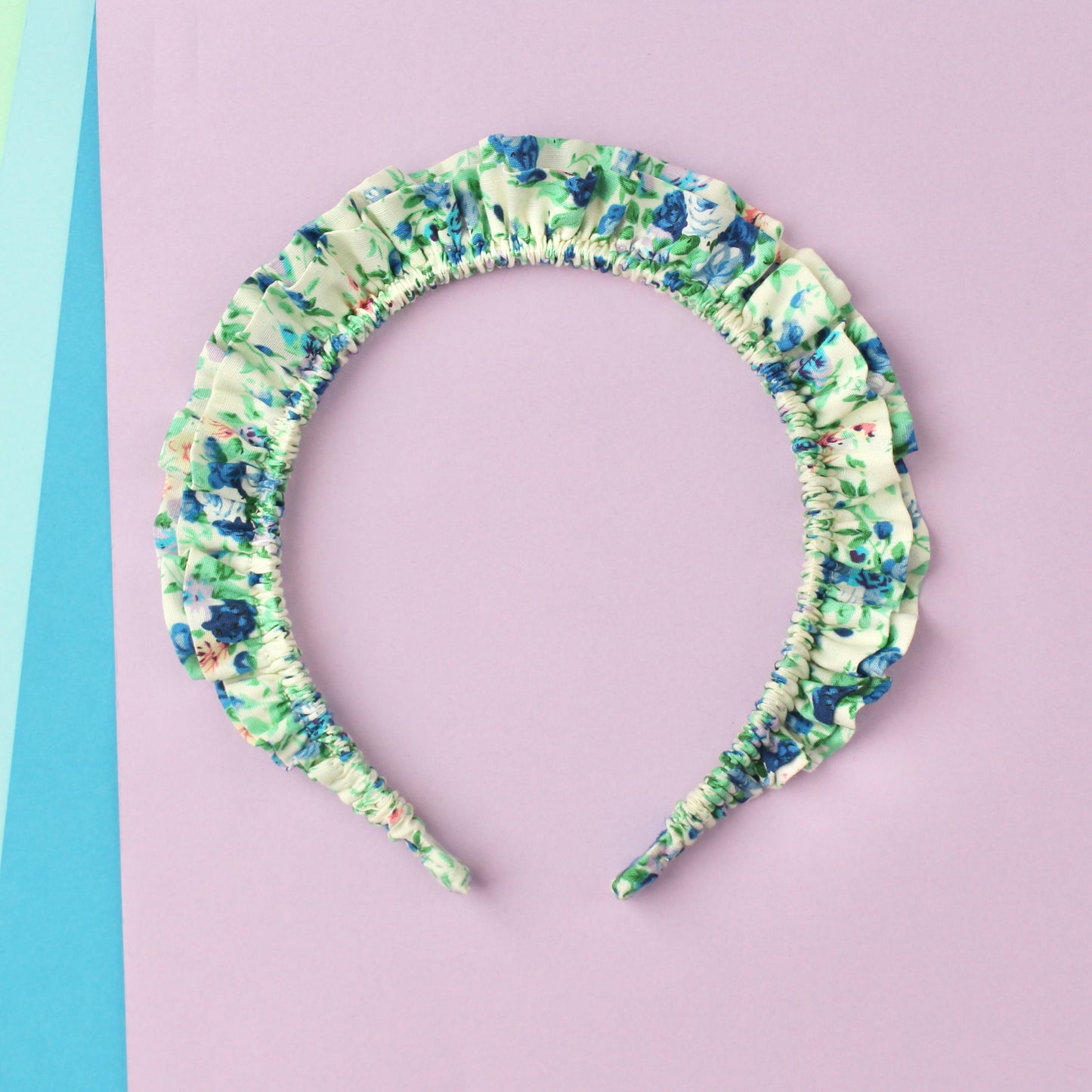 Pretty Blue - Little double Ruffle