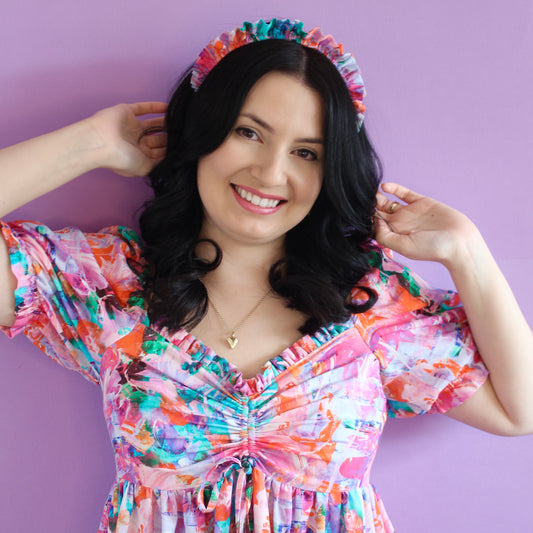 Summer Garden - Single Ruffle