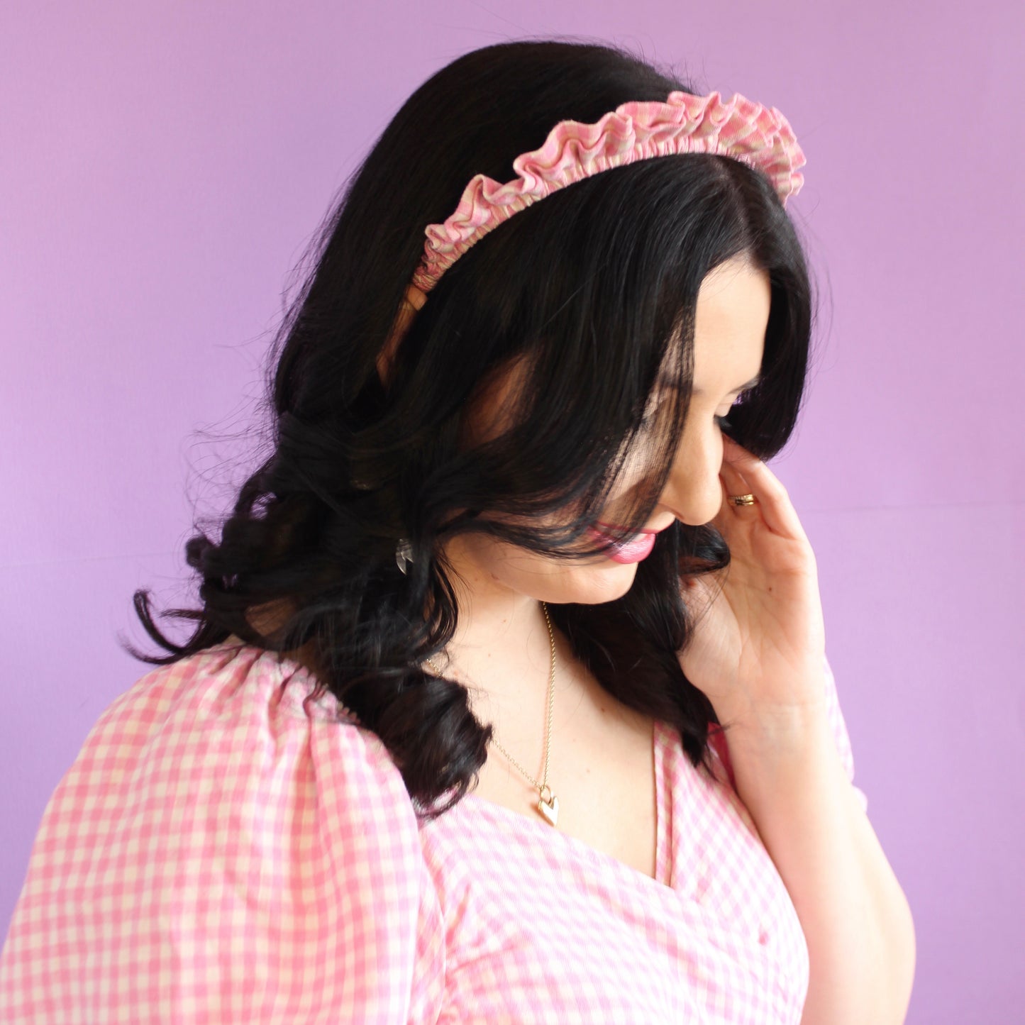 Pink Picnic - Little double Ruffle
