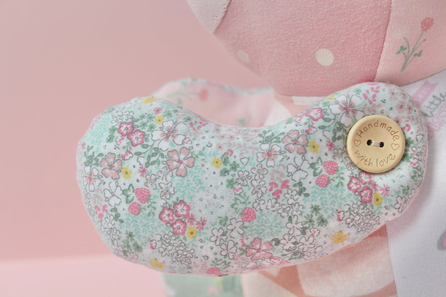 Button Jointed Memory Bear Keepsake