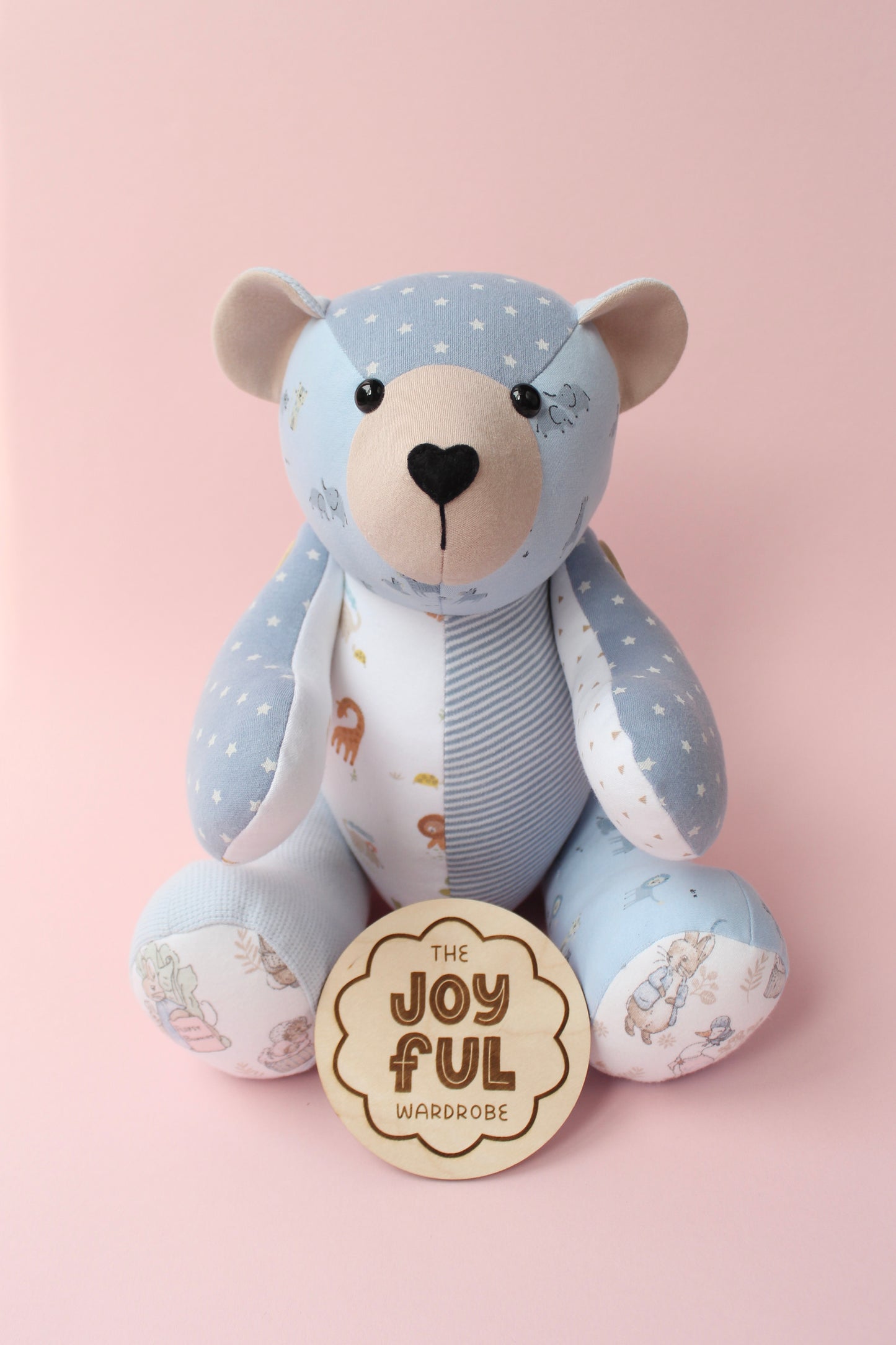 Button Jointed Memory Bear Keepsake