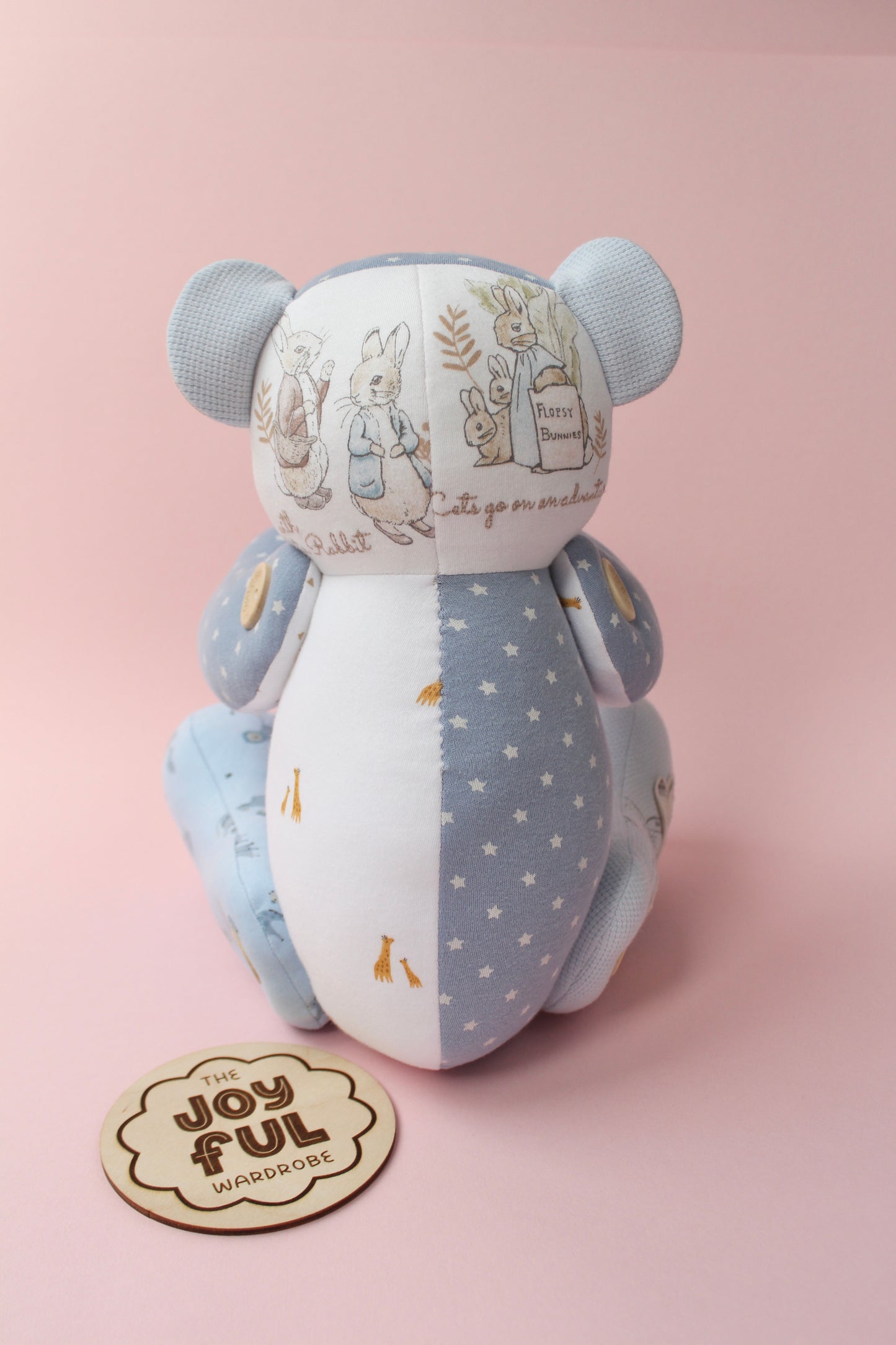 Button Jointed Memory Bear Keepsake