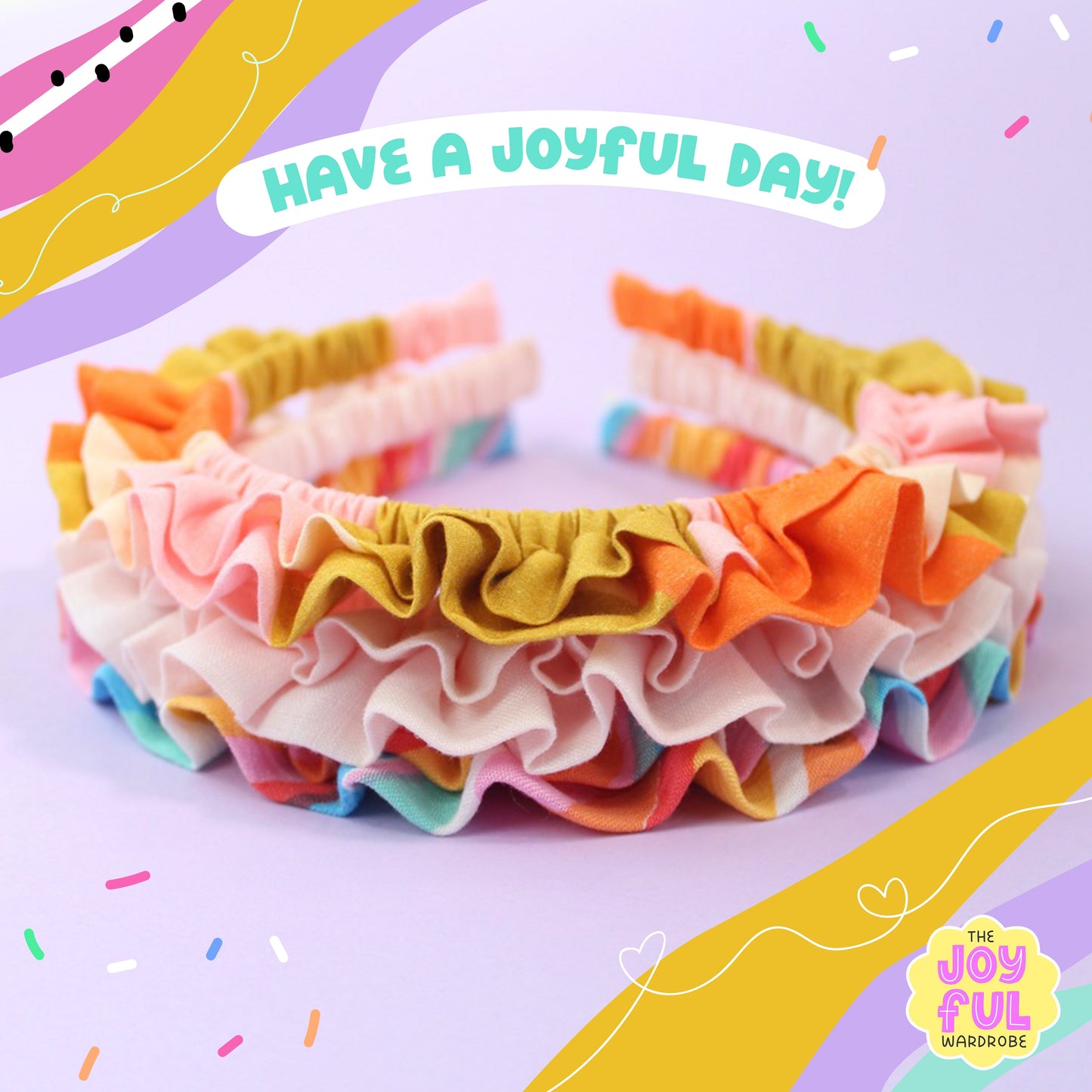 Cosy Rainbow - Little double Ruffle