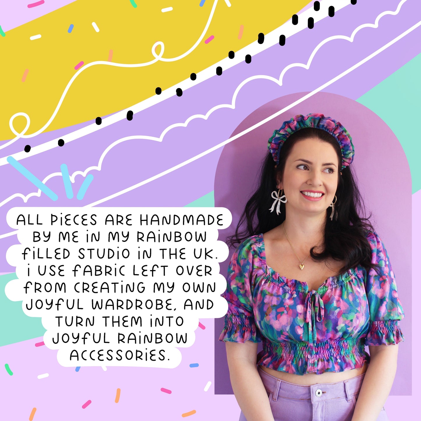 Cosy Rainbow - Single Ruffle