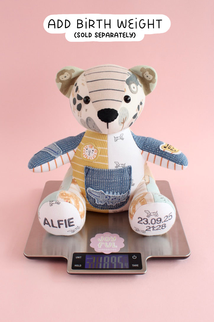 Memory Bear Keepsake (Baby/Childs Clothing)