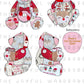 LIMITED EDITION - Christmas Button Jointed Keepsake with Wreath