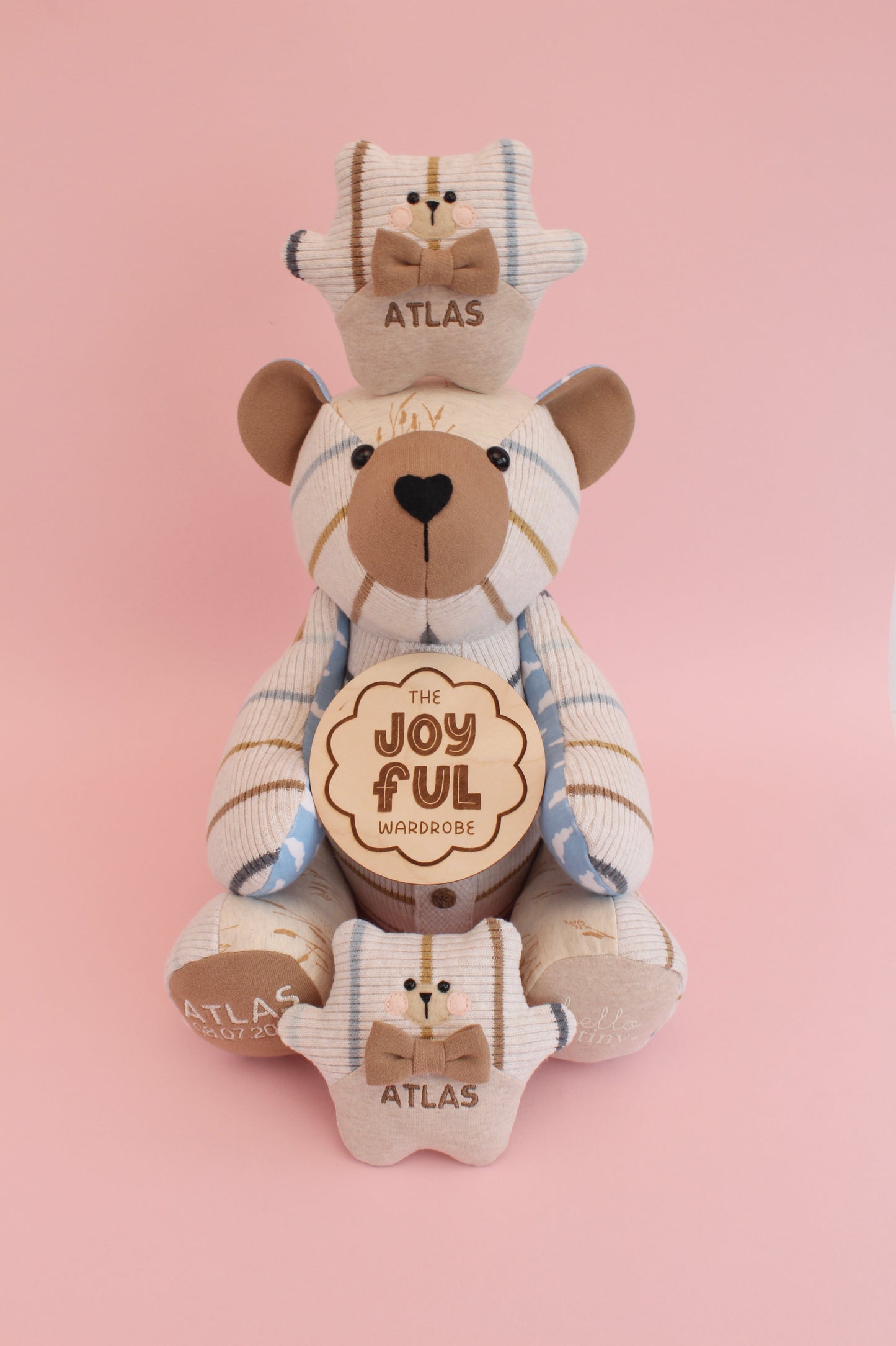 Take-Me-With-You Bear Hug Keepsake