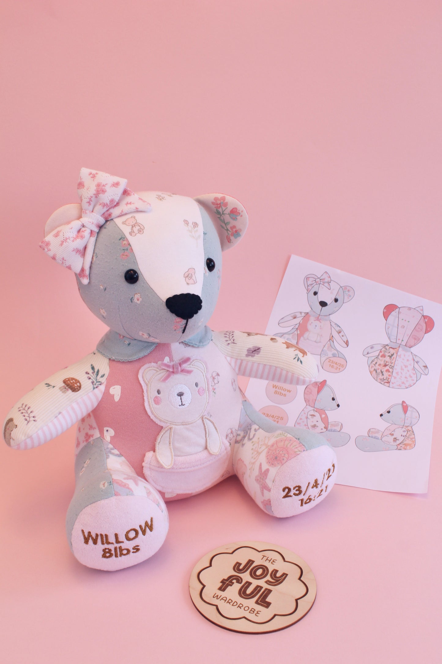 Memory Bear Keepsake (Baby/Childs Clothing)