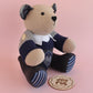 Layered Look Button Jointed Memory Bear