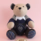 Layered Look Button Jointed Memory Bear