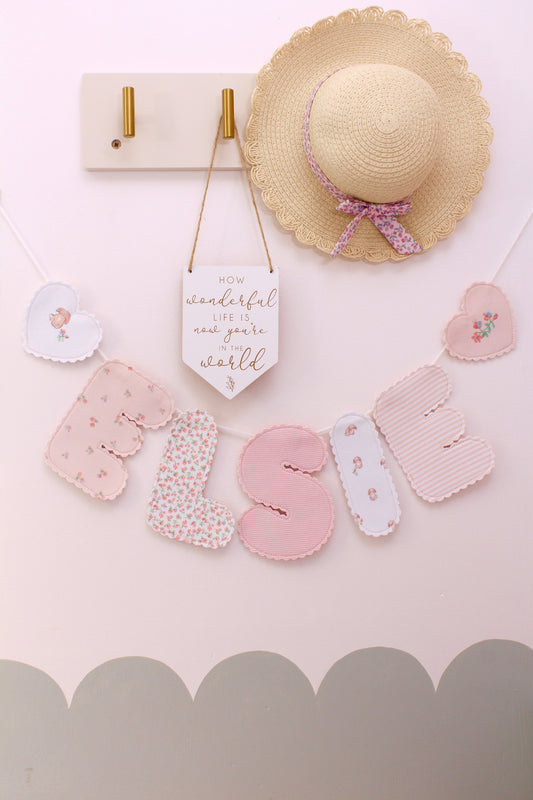 Memory Bunting Keepsake