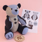 Button Jointed Memory Bear Keepsake