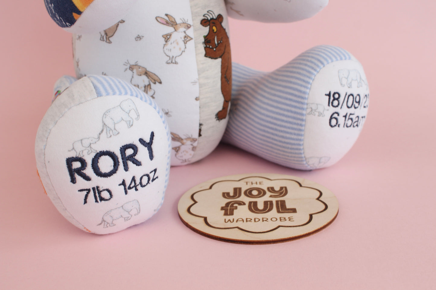 Button Jointed Memory Bear Keepsake