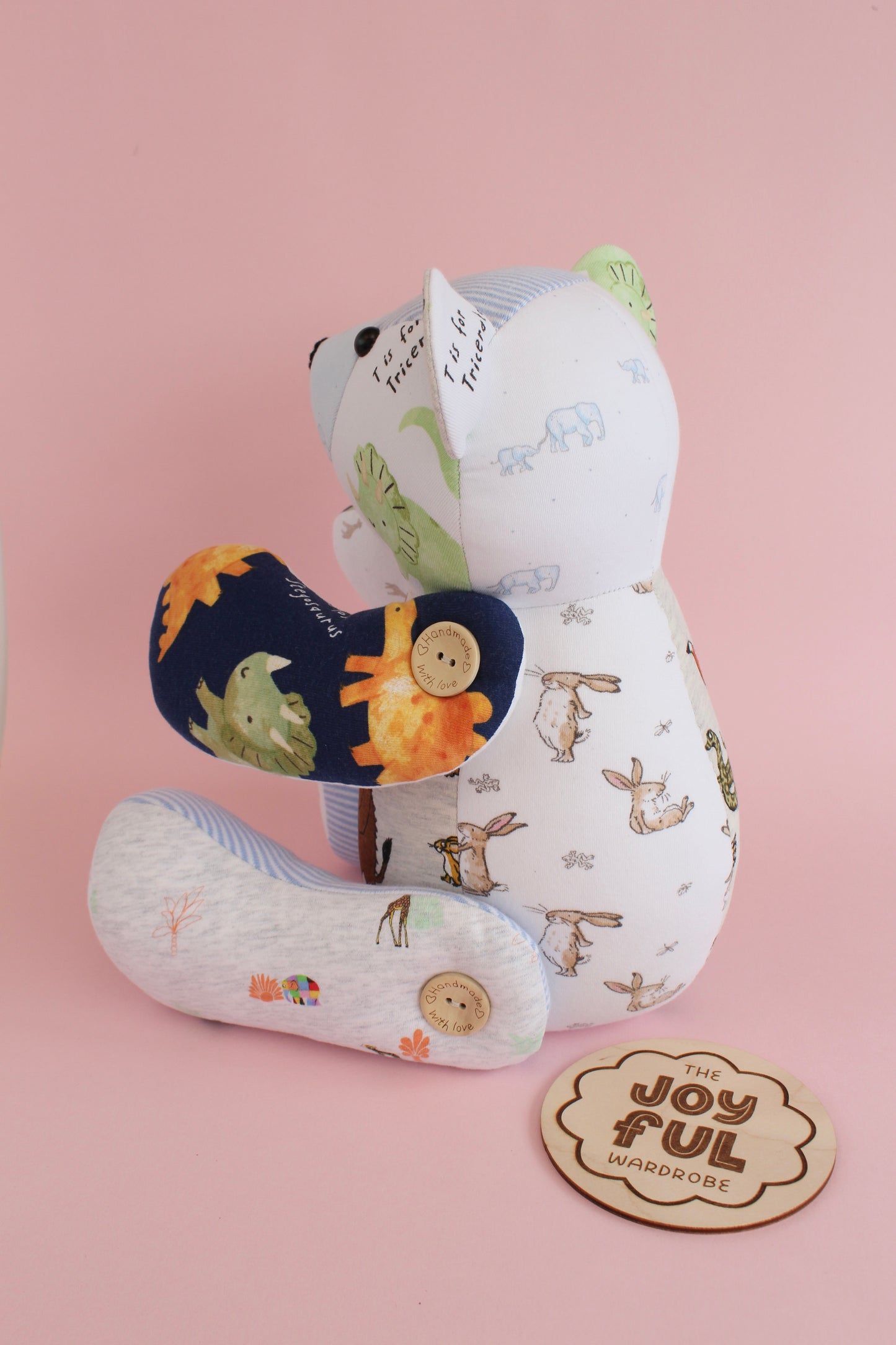 Button Jointed Memory Bear Keepsake