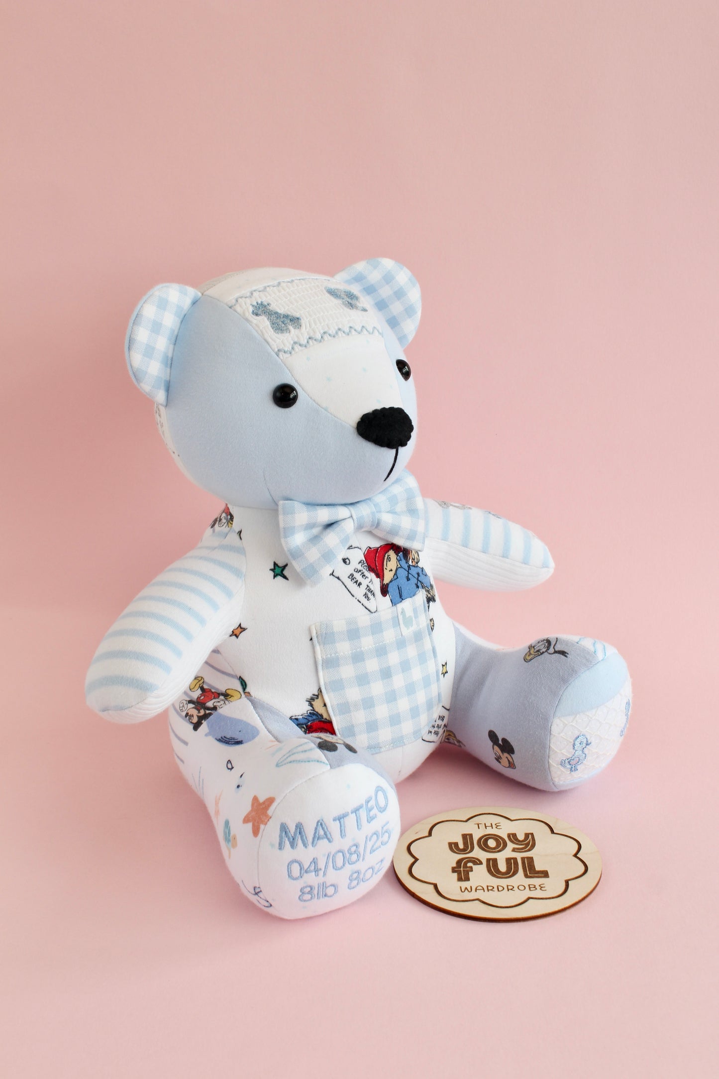 Memory Bear Keepsake (Baby/Childs Clothing)