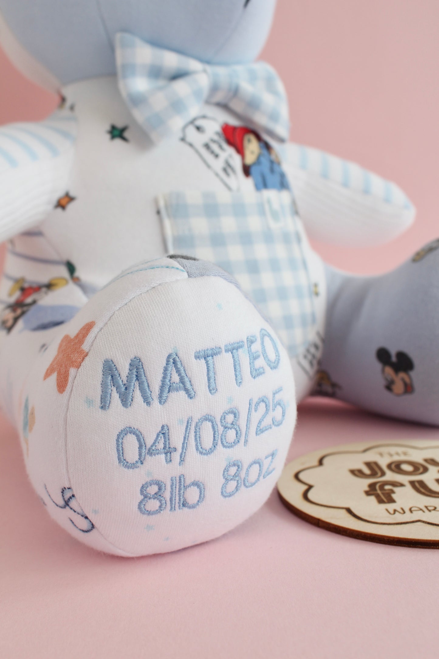 Memory Bear Keepsake (Baby/Childs Clothing)