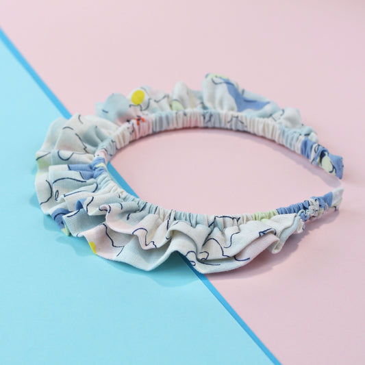 Watercolour Bouquet - Large double Ruffle