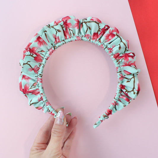 Mint Magnolia - Large double Ruffle