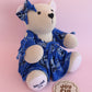 Layered Look Button Jointed Memory Bear