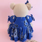 Layered Look Button Jointed Memory Bear
