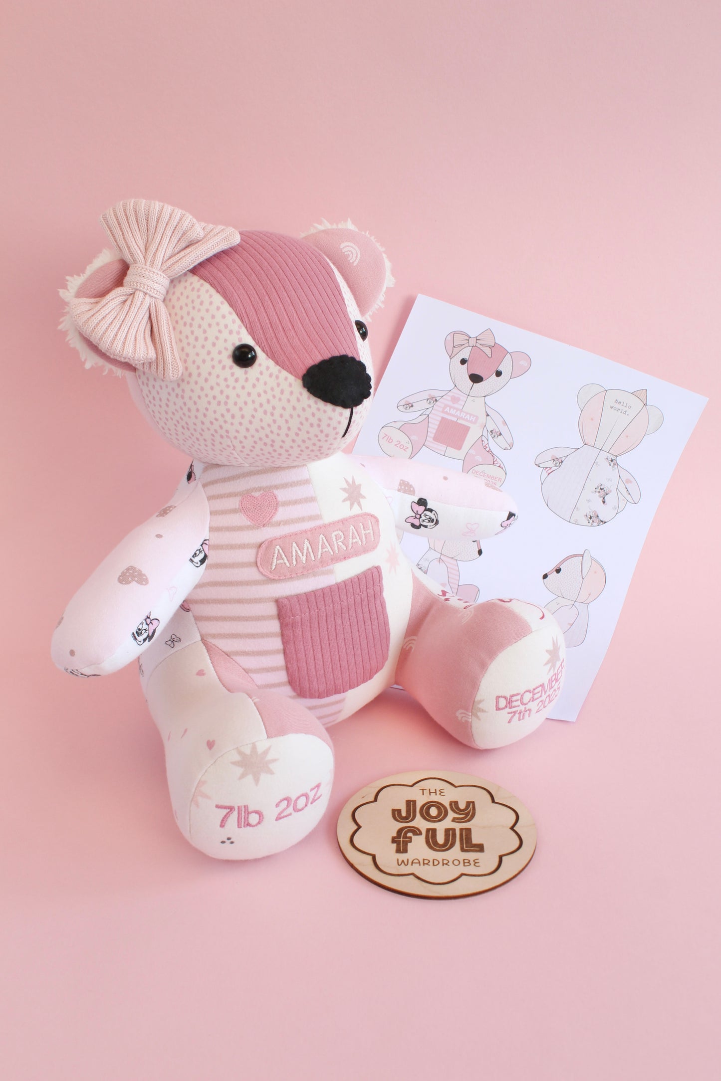 Memory Bear Keepsake (Baby/Childs Clothing)