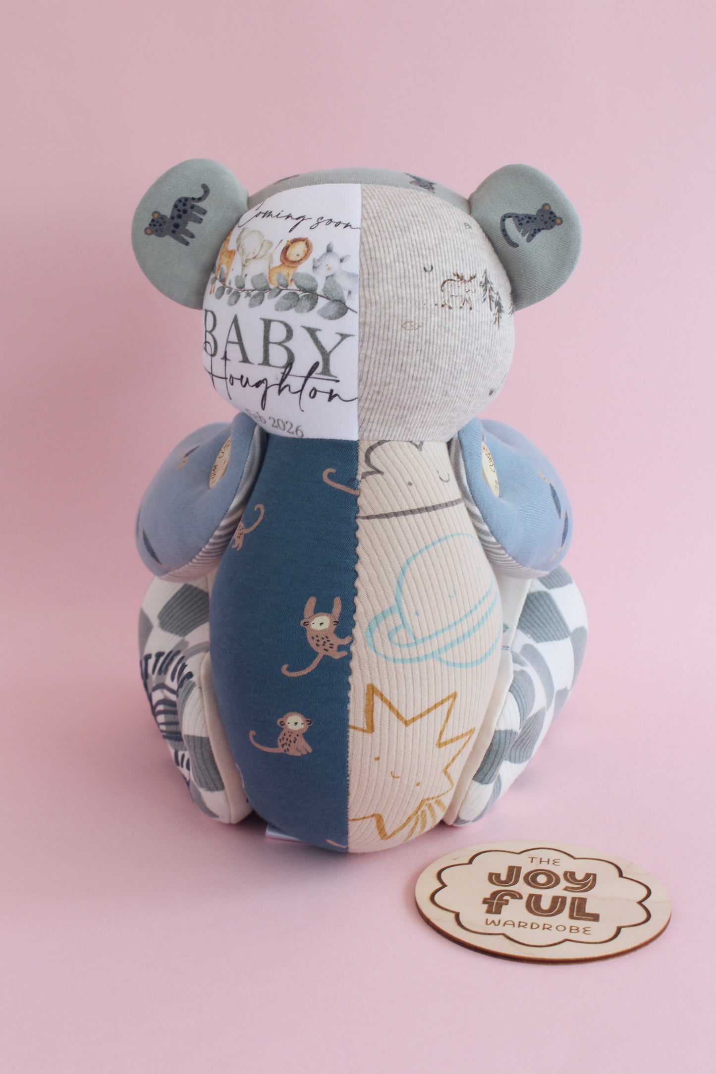 Button Jointed Memory Bear Keepsake