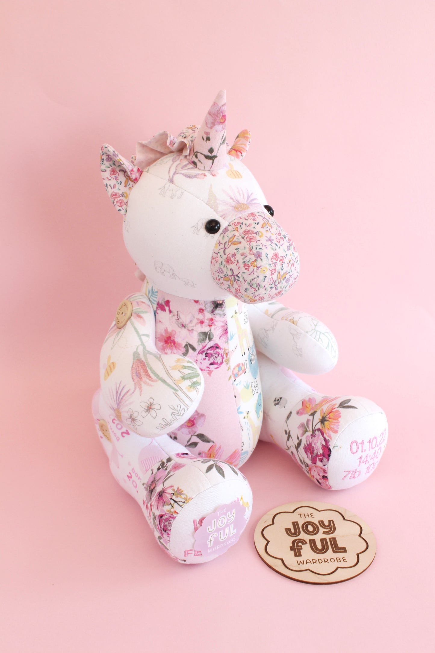 Memory Unicorn Keepsake (Baby/Childs Clothing)