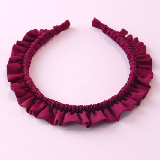 Satin Rouge - Single Ruffle
