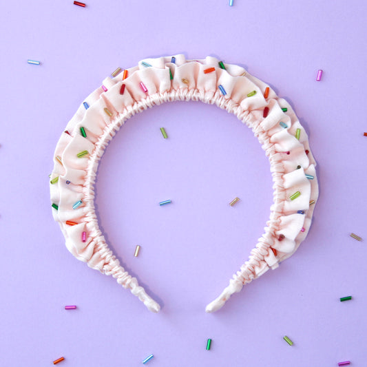 Sprinkle Cupcake Little Double Ruffle
