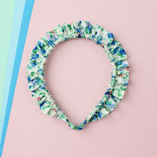 Pretty Blue - Single Ruffle
