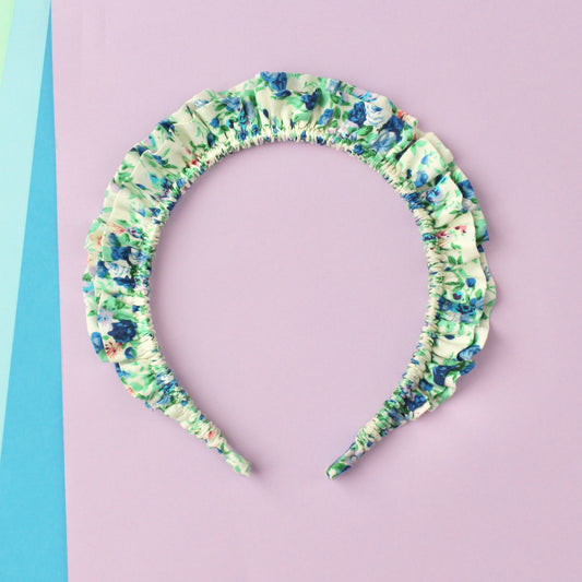 Pretty Blue - Little double Ruffle