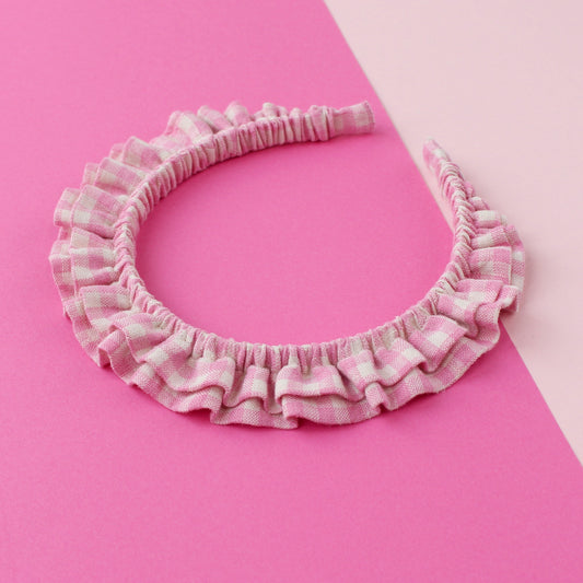 Pink Picnic - Little double Ruffle