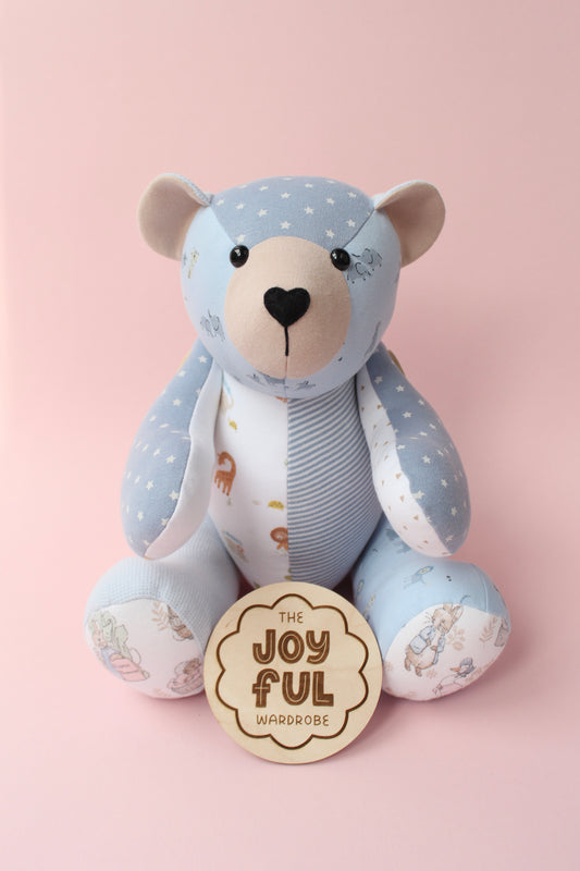 Button Jointed Memory Bear Keepsake